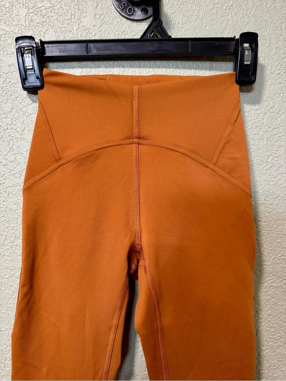 lululemon athletica Rust Orange High-Rise Leggings size 0
